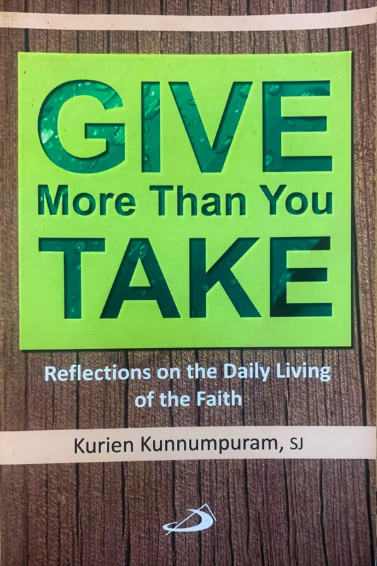 Give More Than You Take